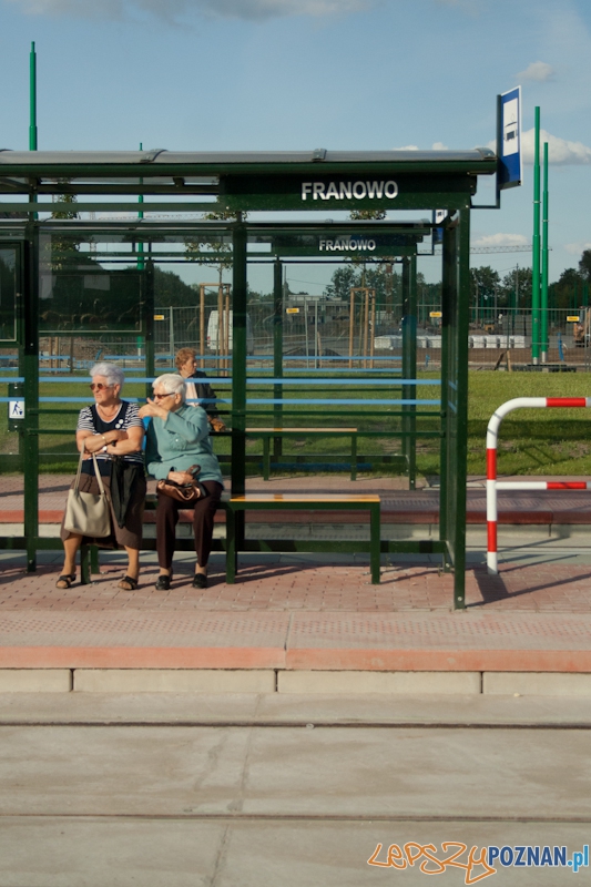 Otwarcie nowej trasy tramwajowej na Franowo 11.08.2012 Foto: Ewelina Gutowska Otwarcie nowej trasy tramwajowej na Franowo 11.08.2012 Foto: Ewelina Gutowska