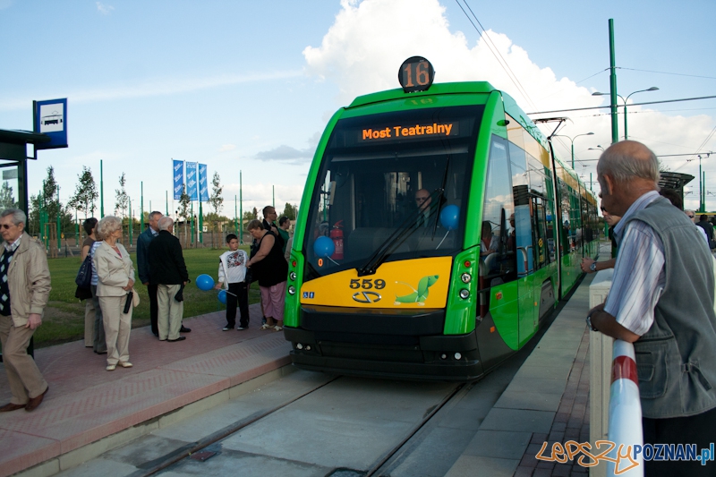 Otwarcie nowej trasy tramwajowej na Franowo 11.08.2012 Foto: lepszyPOZNAN.pl / Ewelina Gutowska Otwarcie nowej trasy tramwajowej na Franowo 11.08.2012 Foto: lepszyPOZNAN.pl / Ewelina Gutowska