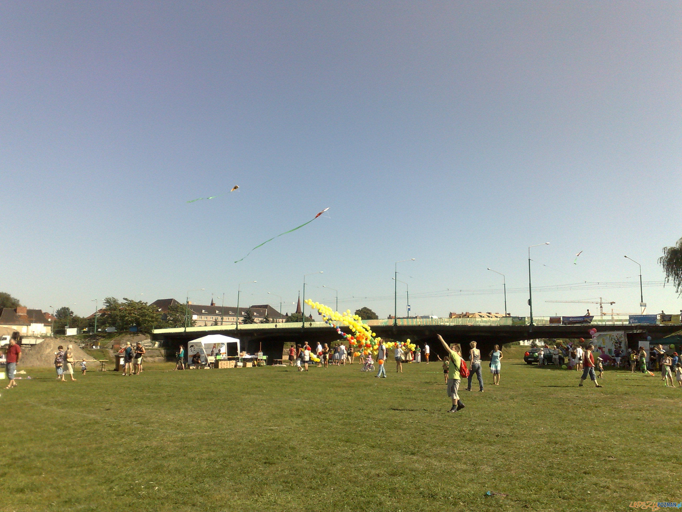 Piknik nad wartą - latawce Foto: Piknik nad wartą - latawce Foto: