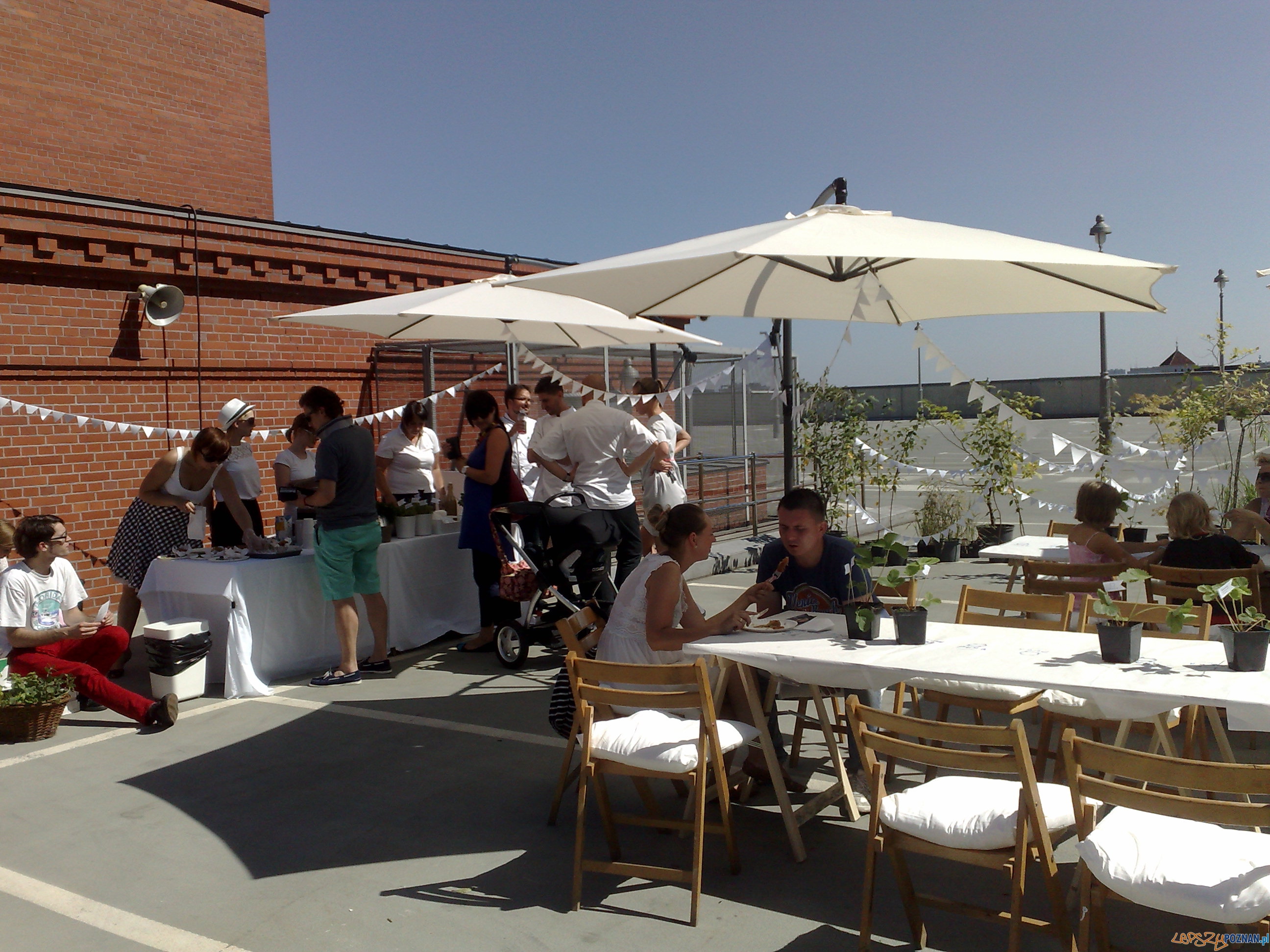 Resteurant Day na dachu Foto: lepszyPOZNAN.pl / td Resteurant Day na dachu Foto: lepszyPOZNAN.pl / td