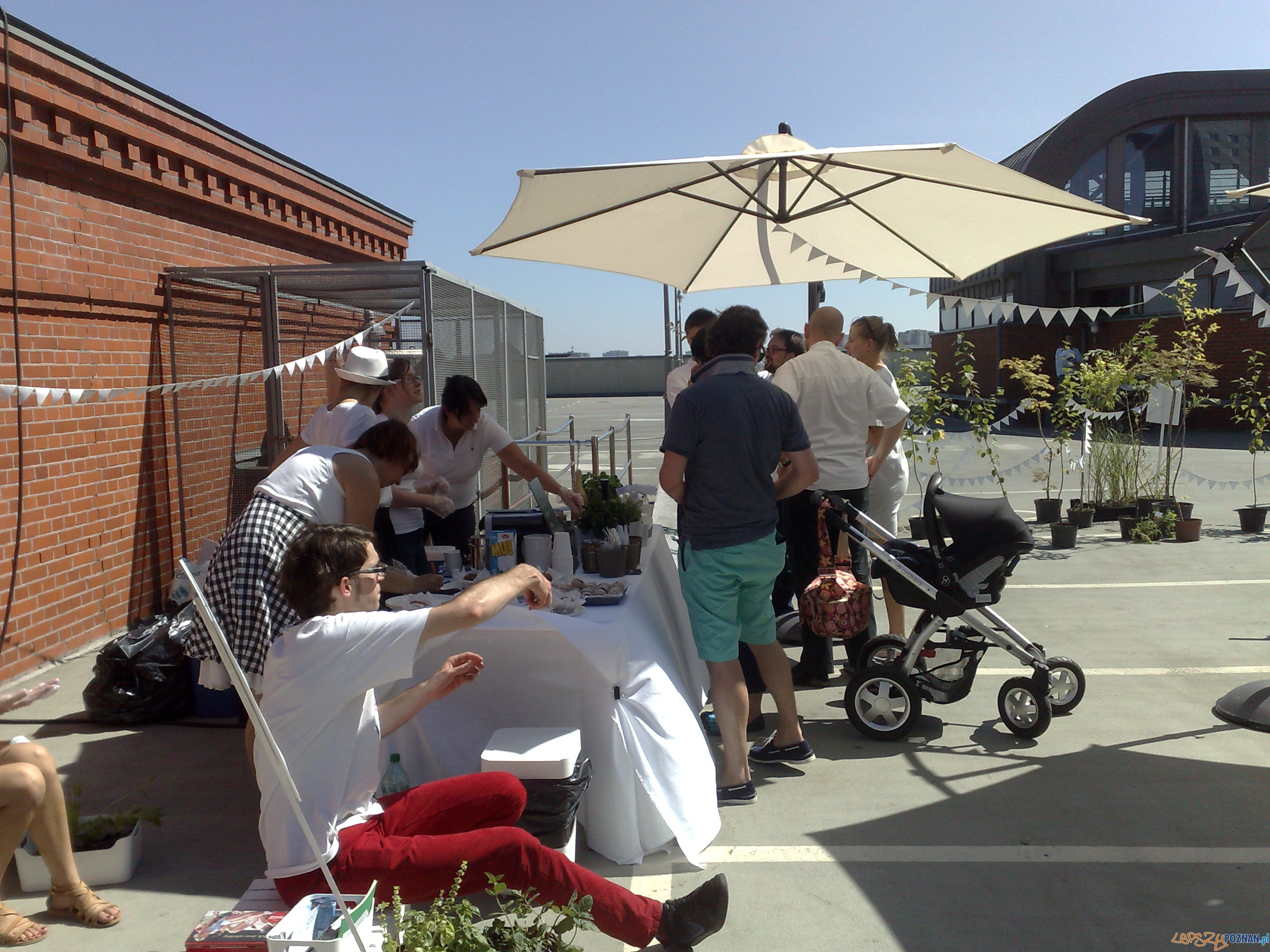 Resteurant Day na dachu Foto: lepszyPOZNAN.pl / td Resteurant Day na dachu Foto: lepszyPOZNAN.pl / td