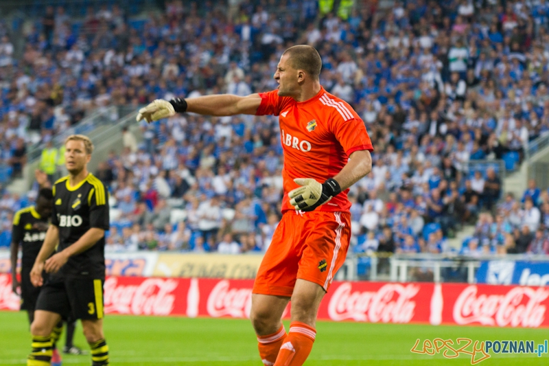 Eliminacje Ligi Europejskiej - Lech Poznań - AIK Solna. Stadion Miejski 9.08.2012 r. Foto: lepszyPOZNAN.pl / Piotr Rychter Eliminacje Ligi Europejskiej - Lech Poznań - AIK Solna. Stadion Miejski 9.08.2012 r. Foto: lepszyPOZNAN.pl / Piotr Rychter