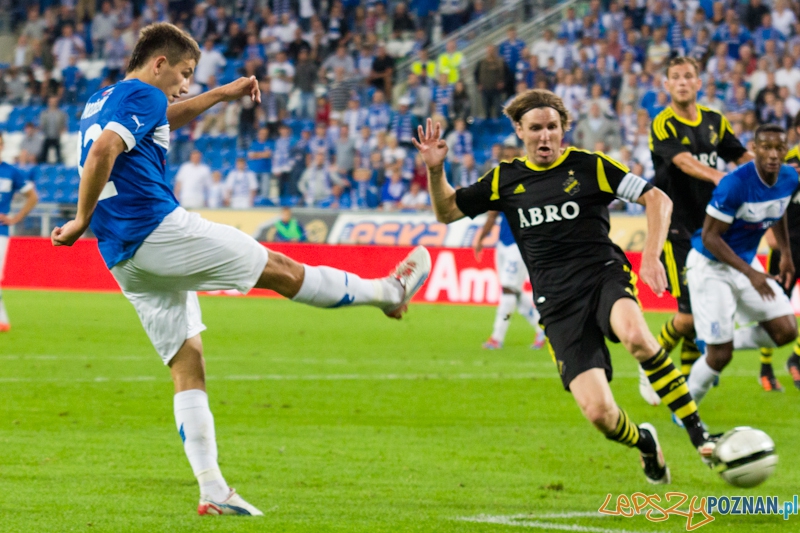 Eliminacje Ligi Europejskiej - Lech Poznań - AIK Solna. Stadion Miejski 9.08.2012 r. Foto: lepszyPOZNAN.pl / Piotr Rychter Eliminacje Ligi Europejskiej - Lech Poznań - AIK Solna. Stadion Miejski 9.08.2012 r. Foto: lepszyPOZNAN.pl / Piotr Rychter