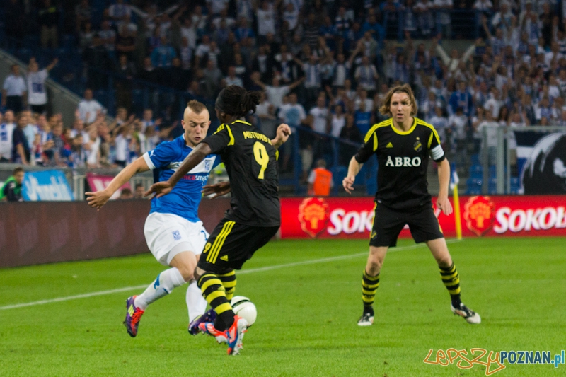 Eliminacje Ligi Europejskiej - Lech Poznań - AIK Solna. Stadion Miejski 9.08.2012 r. Foto: lepszyPOZNAN.pl / Piotr Rychter Eliminacje Ligi Europejskiej - Lech Poznań - AIK Solna. Stadion Miejski 9.08.2012 r. Foto: lepszyPOZNAN.pl / Piotr Rychter