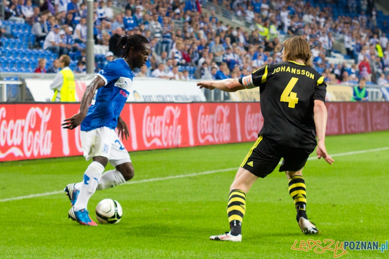 Eliminacje Ligi Europejskiej - Lech Poznań - AIK Solna. Stadion Miejski 9.08.2012 r. Foto: lepszyPOZNAN.pl / Piotr Rychter Eliminacje Ligi Europejskiej - Lech Poznań - AIK Solna. Stadion Miejski 9.08.2012 r. Foto: lepszyPOZNAN.pl / Piotr Rychter