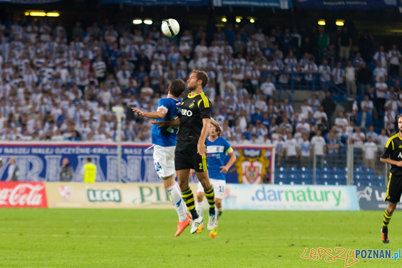 Eliminacje Ligi Europejskiej - Lech Poznań - AIK Solna. Stadion Miejski 9.08.2012 r. Foto: lepszyPOZNAN.pl / Piotr Rychter Eliminacje Ligi Europejskiej - Lech Poznań - AIK Solna. Stadion Miejski 9.08.2012 r. Foto: lepszyPOZNAN.pl / Piotr Rychter