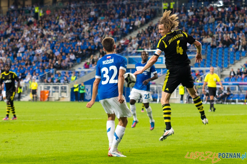 Eliminacje Ligi Europejskiej - Lech Poznań - AIK Solna. Stadion Miejski 9.08.2012 r. Foto: lepszyPOZNAN.pl / Piotr Rychter Eliminacje Ligi Europejskiej - Lech Poznań - AIK Solna. Stadion Miejski 9.08.2012 r. Foto: lepszyPOZNAN.pl / Piotr Rychter