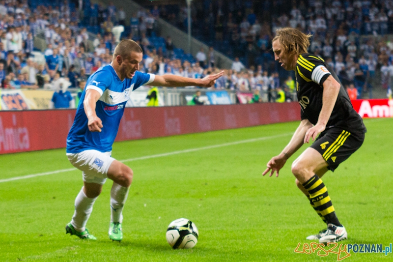 Eliminacje Ligi Europejskiej - Lech Poznań - AIK Solna. Stadion Miejski 9.08.2012 r. Foto: lepszyPOZNAN.pl / Piotr Rychter Eliminacje Ligi Europejskiej - Lech Poznań - AIK Solna. Stadion Miejski 9.08.2012 r. Foto: lepszyPOZNAN.pl / Piotr Rychter