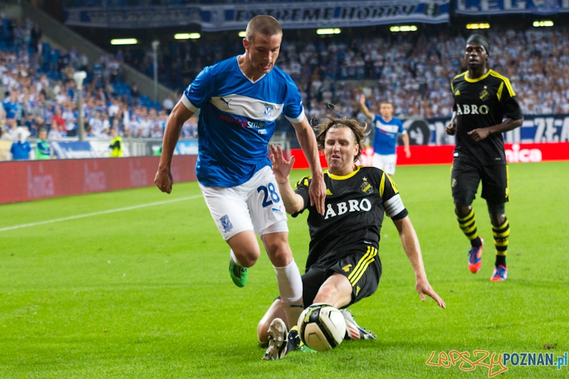 Eliminacje Ligi Europejskiej - Lech Poznań - AIK Solna. Stadion Miejski 9.08.2012 r. Foto: lepszyPOZNAN.pl / Piotr Rychter Eliminacje Ligi Europejskiej - Lech Poznań - AIK Solna. Stadion Miejski 9.08.2012 r. Foto: lepszyPOZNAN.pl / Piotr Rychter