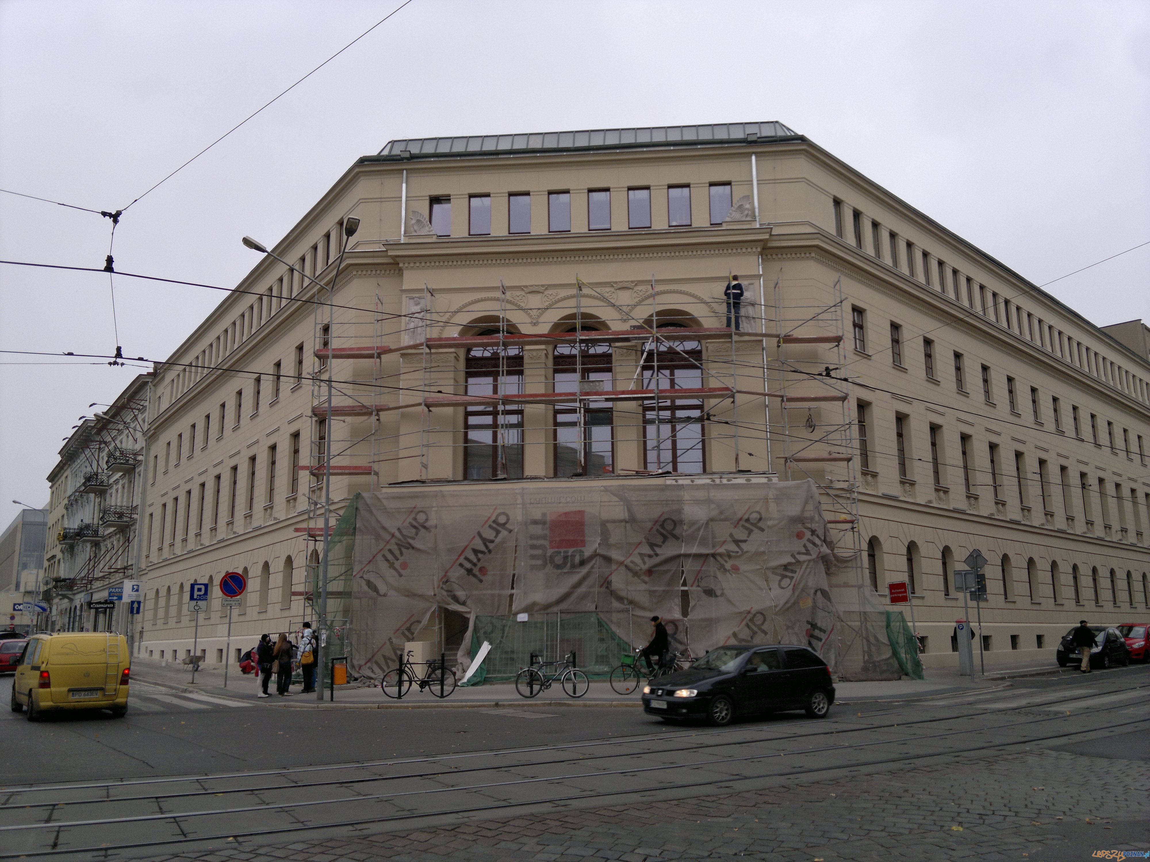 Zakończenie remontu elewacji Uniwersytetu Artystycznego (1) Foto: TD Zakończenie remontu elewacji Uniwersytetu Artystycznego (1) Foto: TD