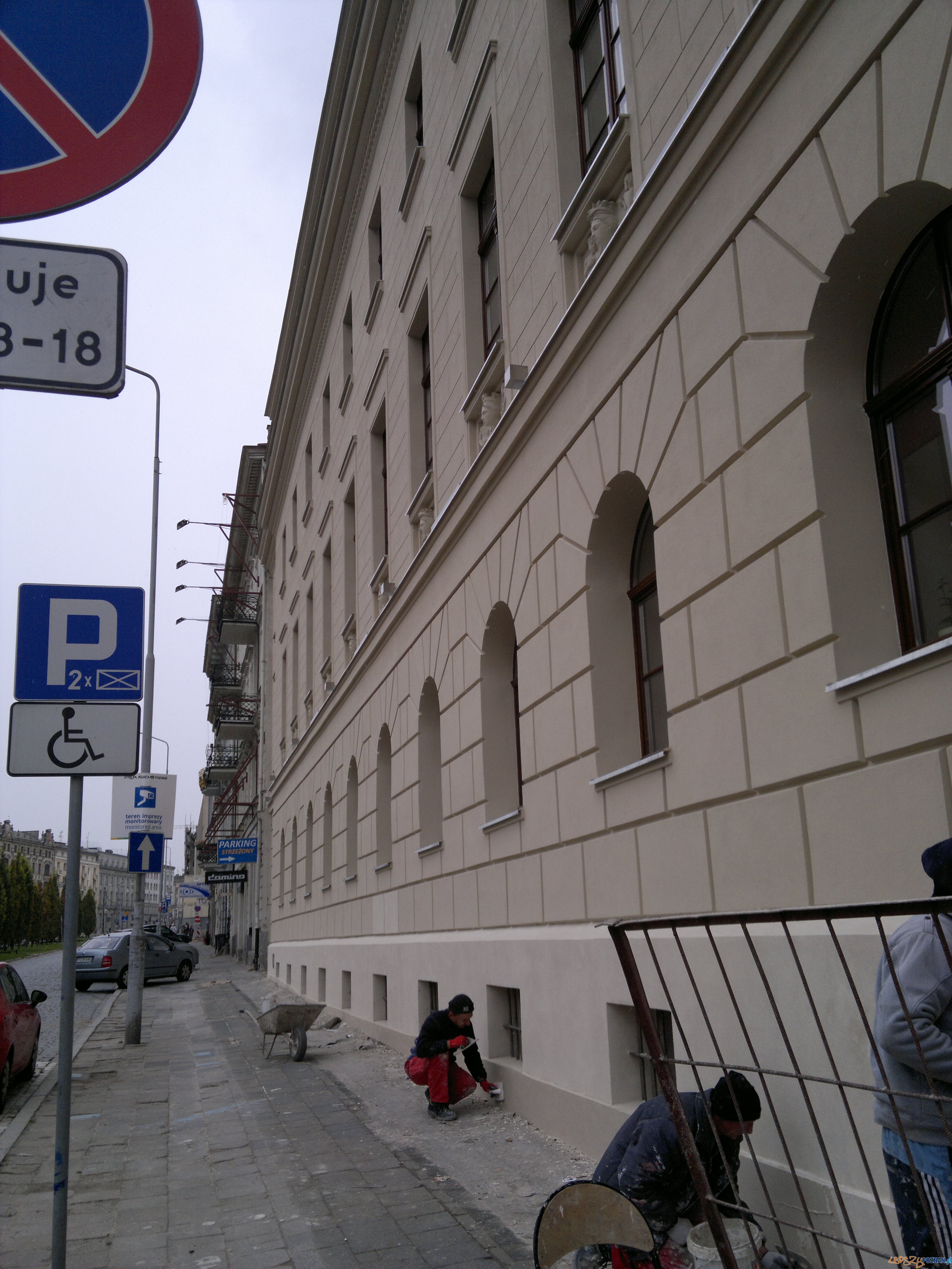 Zakończenie remontu elewacji Uniwersytetu Artystycznego (5) Foto: TD Zakończenie remontu elewacji Uniwersytetu Artystycznego (5) Foto: TD