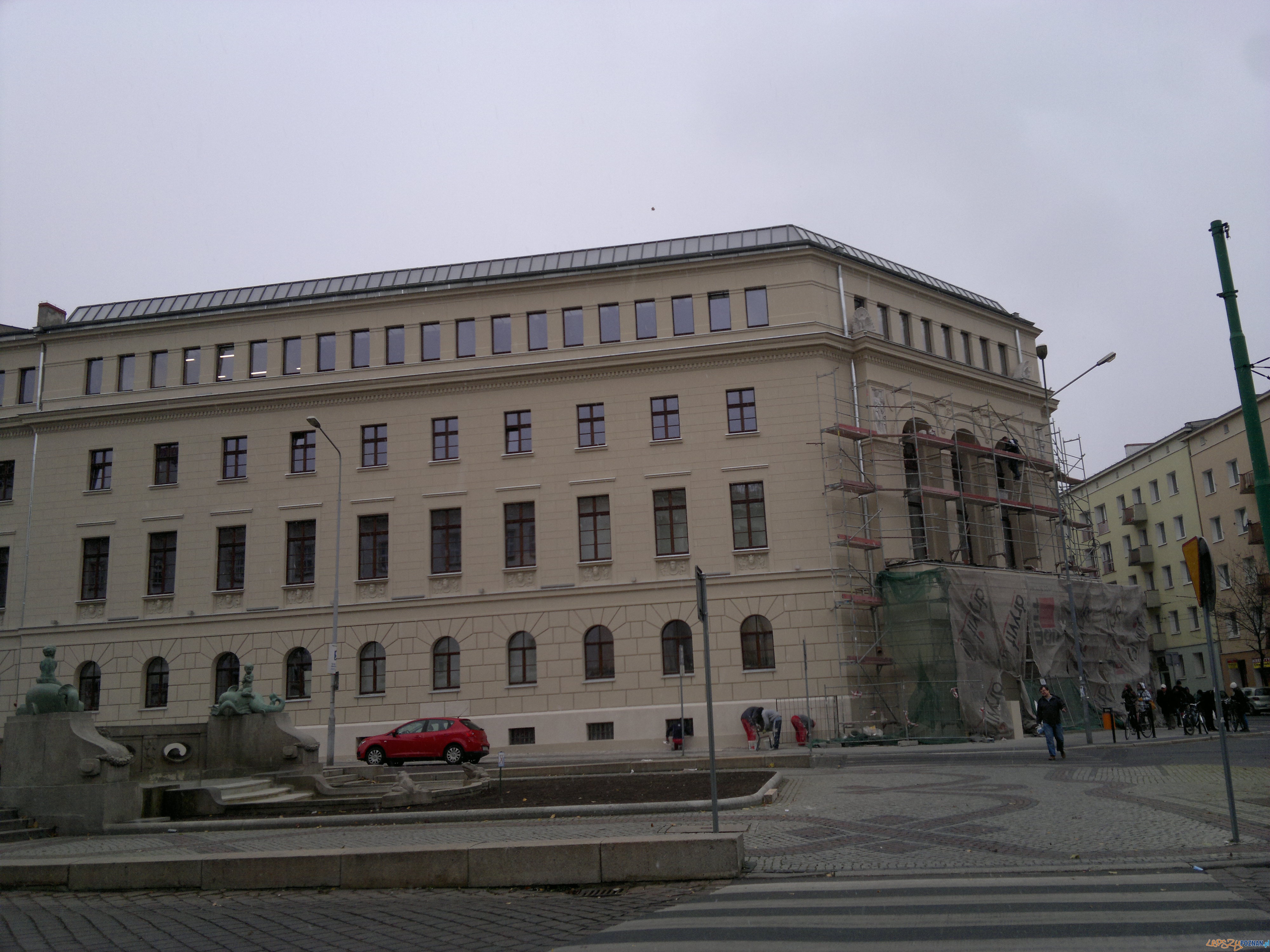 Zakończenie remontu elewacji Uniwersytetu Artystycznego (9) Foto: TD Zakończenie remontu elewacji Uniwersytetu Artystycznego (9) Foto: TD