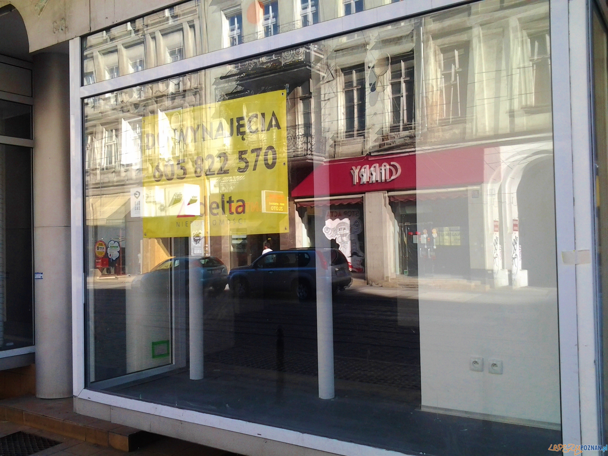 Zamknięte sklepy na Świętym Marcinie  Foto: lepszyPOZNAN.pl / tab