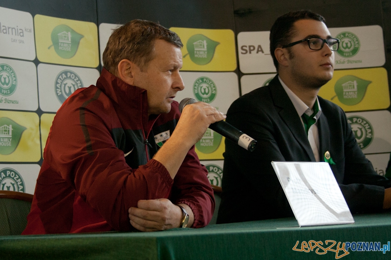Warta Poznań - GKS Tychy 0:1 (Trener Piotr Mandrysz) Foto: Ewelina Gutowska Warta Poznań - GKS Tychy 0:1 (Trener Piotr Mandrysz) Foto: Ewelina Gutowska