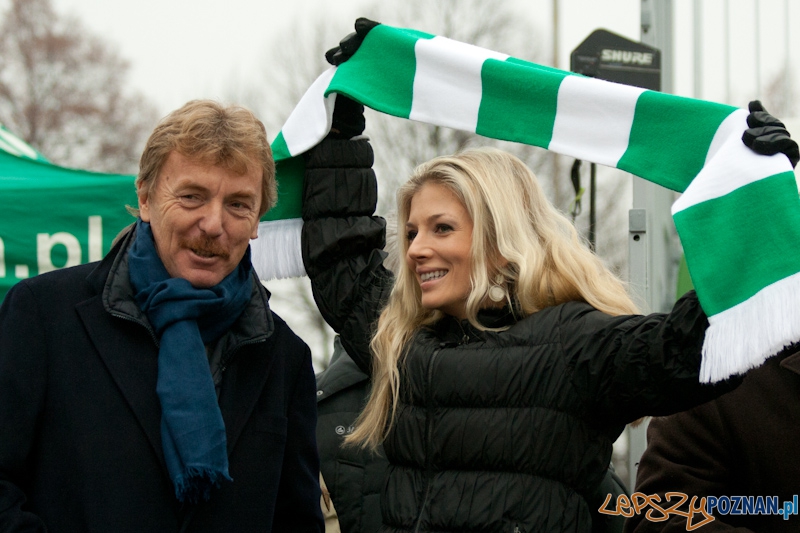 Warta Poznań - Okocimski Brzesko 18.11.2012 (Zbigniew Boniek i Izabella Łukomska Pyżalska) Foto: Ewelina Gutowska Warta Poznań - Okocimski Brzesko 18.11.2012 (Zbigniew Boniek i Izabella Łukomska Pyżalska) Foto: Ewelina Gutowska
