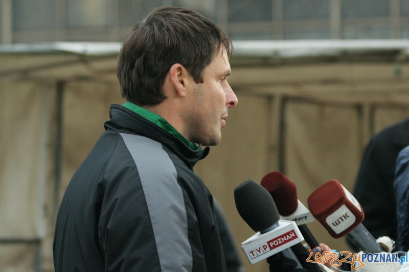 Warta Poznań - Okocimski Brzesko 18.11.2012 (Trener Czesław Owczarek) Foto: Ewelina Gutowska Warta Poznań - Okocimski Brzesko 18.11.2012 (Trener Czesław Owczarek) Foto: Ewelina Gutowska