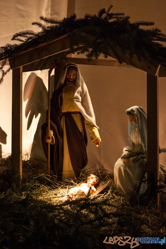 Szopka w kościele Karmelitów Bosych Foto: LepszyPOZNAN.pl / Paweł Rychter Szopka w kościele Karmelitów Bosych Foto: LepszyPOZNAN.pl / Paweł Rychter