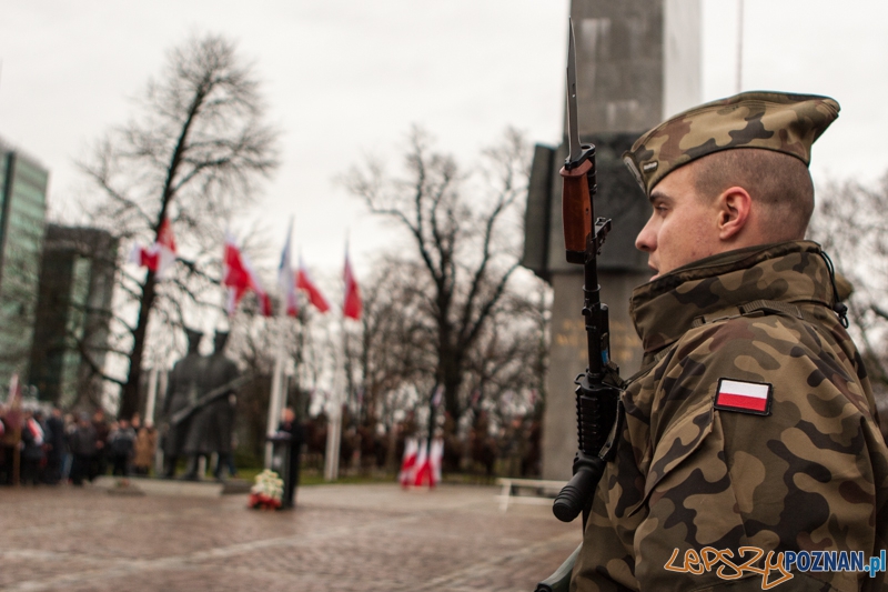 94. rocznica wybuchu Powstania Wielkopolskiego - uroczystości przed pomnikiem Powstańców Wielkopolskich Foto: LepszyPOZNAN.pl / Paweł Rychter 94. rocznica wybuchu Powstania Wielkopolskiego - uroczystości przed pomnikiem Powstańców Wielkopolskich Foto: LepszyPOZNAN.pl / Paweł Rychter