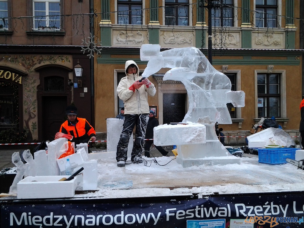 VII Międzynarodowy Festiwal Rzeźby Lodowej - 2 dzień Foto: lepszyPOZNAN.pl / tab VII Międzynarodowy Festiwal Rzeźby Lodowej - 2 dzień Foto: lepszyPOZNAN.pl / tab