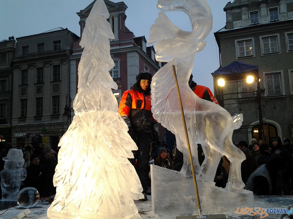 VII Międzynarodowy Festiwal Rzeźby Lodowej - 2 dzień Foto: lepszyPOZNAN.pl / tab VII Międzynarodowy Festiwal Rzeźby Lodowej - 2 dzień Foto: lepszyPOZNAN.pl / tab