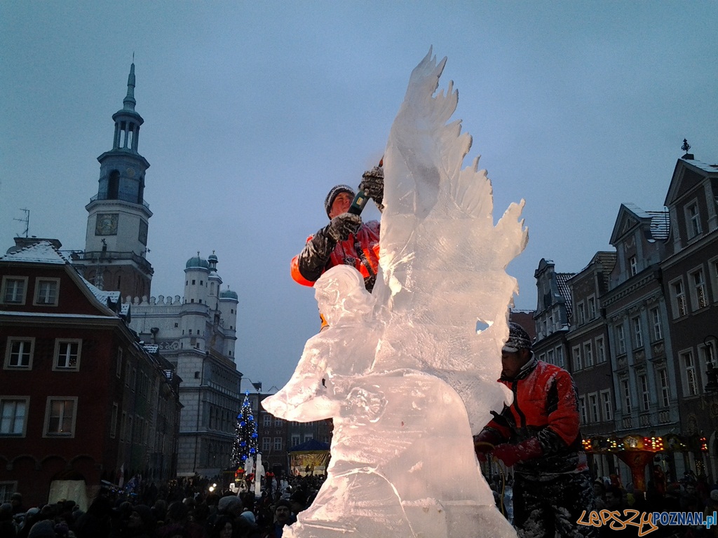 VII Międzynarodowy Festiwal Rzeźby Lodowej - 2 dzień Foto: lepszyPOZNAN.pl / tab VII Międzynarodowy Festiwal Rzeźby Lodowej - 2 dzień Foto: lepszyPOZNAN.pl / tab
