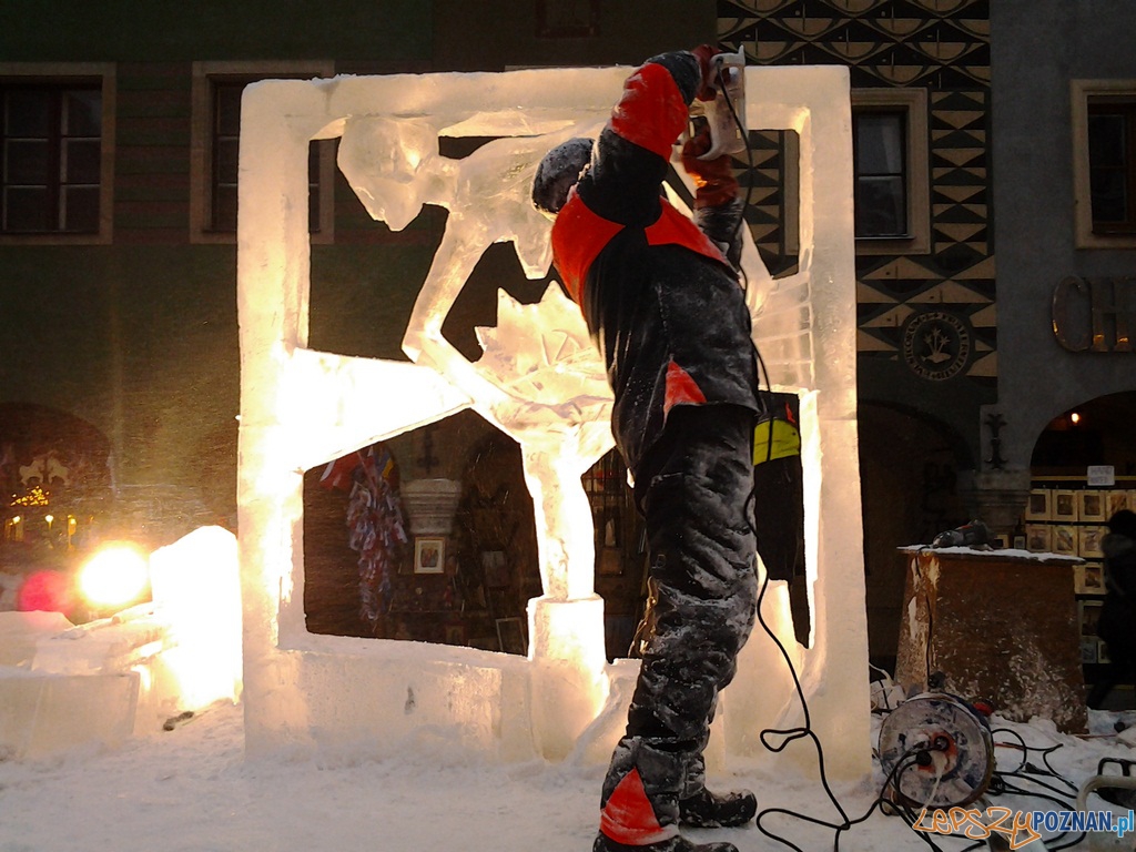 VII Międzynarodowy Festiwal Rzeźby Lodowej - 2 dzień Foto: lepszyPOZNAN.pl / tab VII Międzynarodowy Festiwal Rzeźby Lodowej - 2 dzień Foto: lepszyPOZNAN.pl / tab