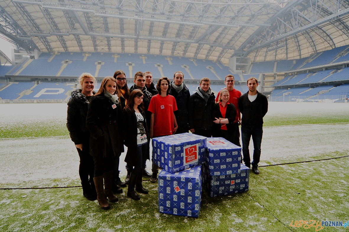 Paczki przyygotowane przez Kolejorza Foto: Basia Piotrowska Paczki przyygotowane przez Kolejorza Foto: Basia Piotrowska