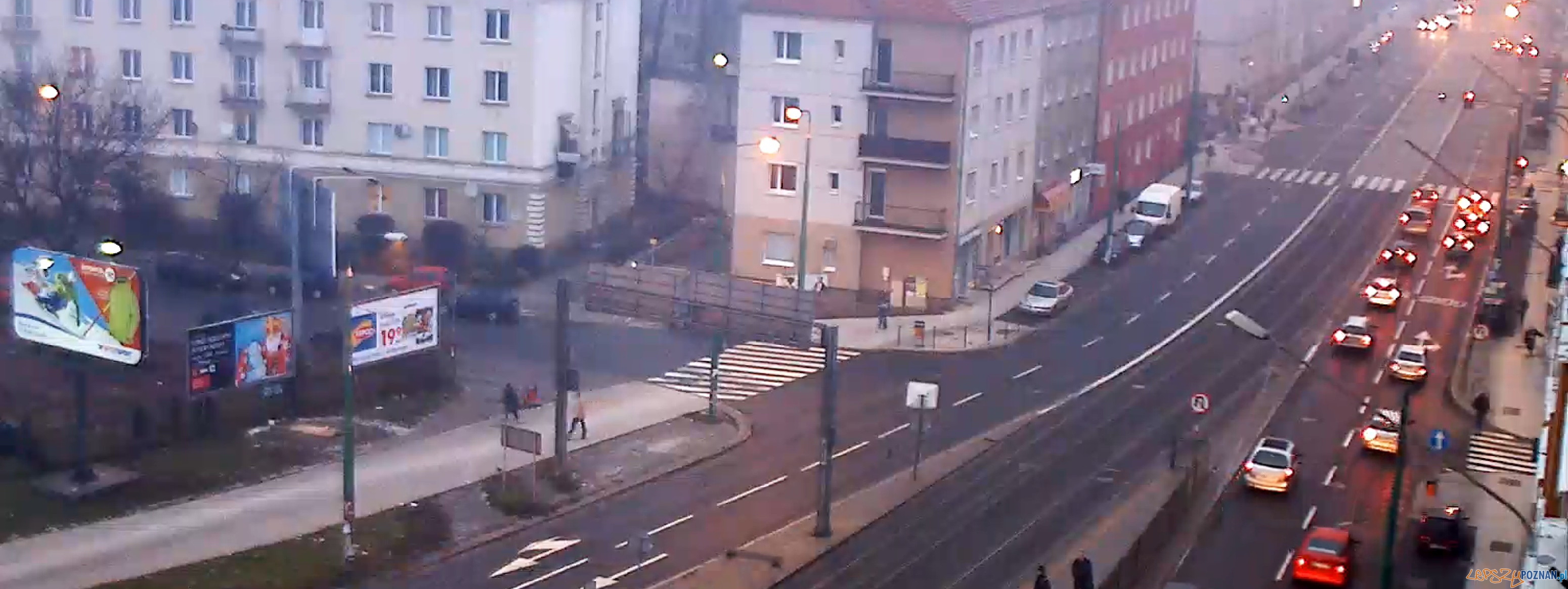 ul. Głogowska godzina 7:56 Foto: oognet ul. Głogowska godzina 7:56 Foto: oognet