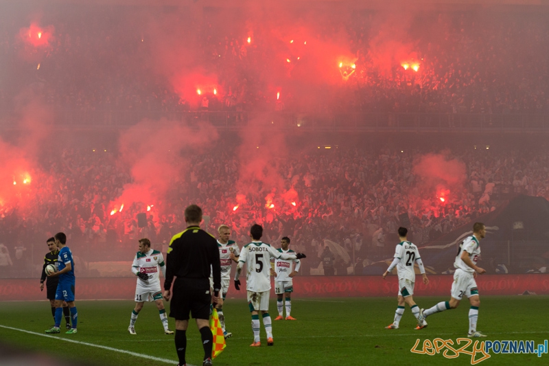 14. kolejka T-Mobile Extraklasy - Lech Poznań - Śląsk Wrocław - oprawa meczowa Foto: lepszyPOZNAN.pl / Piotr Rychter 14. kolejka T-Mobile Extraklasy - Lech Poznań - Śląsk Wrocław - oprawa meczowa Foto: lepszyPOZNAN.pl / Piotr Rychter