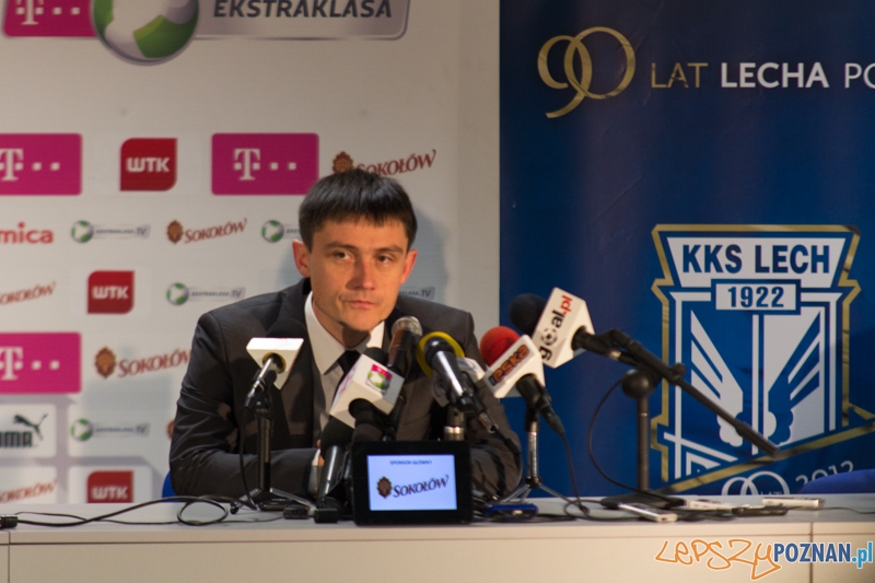 Trener Lecha Poznań - Mariusz Rumak Foto: lepszyPOZNAN.pl / Piotr Rychter Trener Lecha Poznań - Mariusz Rumak Foto: lepszyPOZNAN.pl / Piotr Rychter