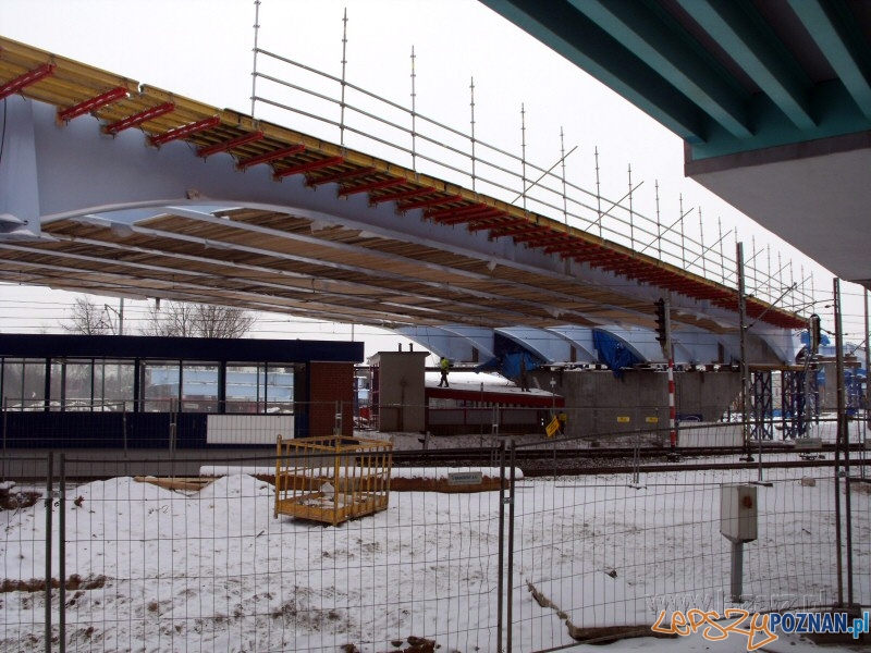 Rośnie wiadukt Kosynierów Górczyńskich Foto: lazarz.pl / Janusz Ludwiczak Rośnie wiadukt Kosynierów Górczyńskich Foto: lazarz.pl / Janusz Ludwiczak