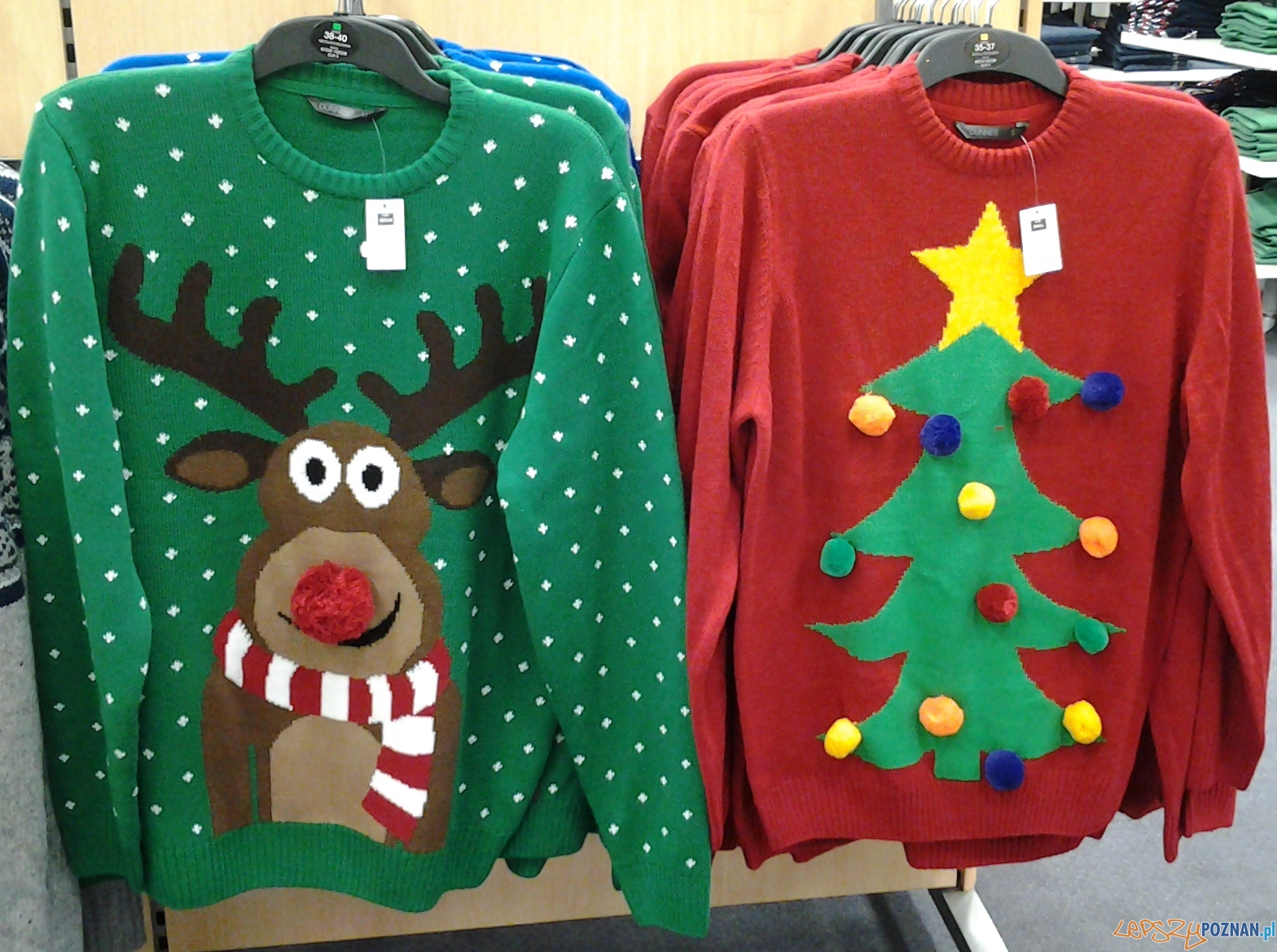 sweter z reniferem  Foto: lepszyPOZNAN.pl / tab