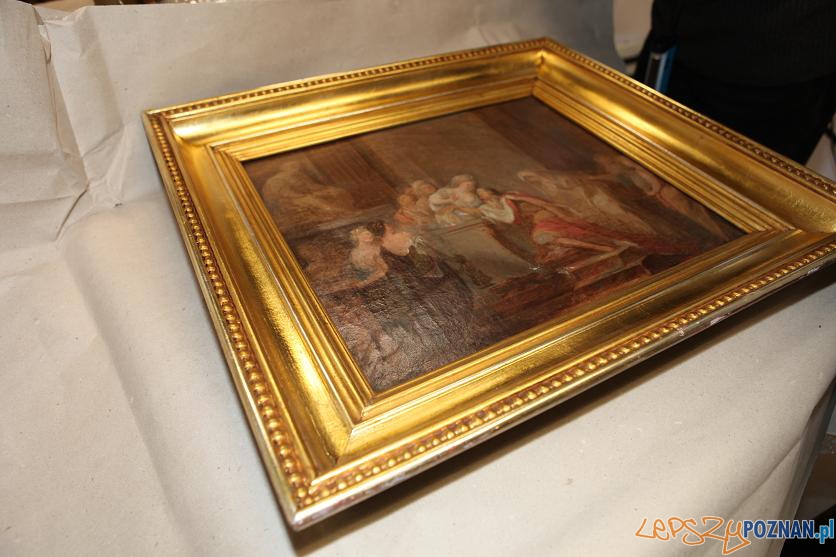 Odnaleziony obraz Foto: KWP w Poznaniu Odnaleziony obraz Foto: KWP w Poznaniu