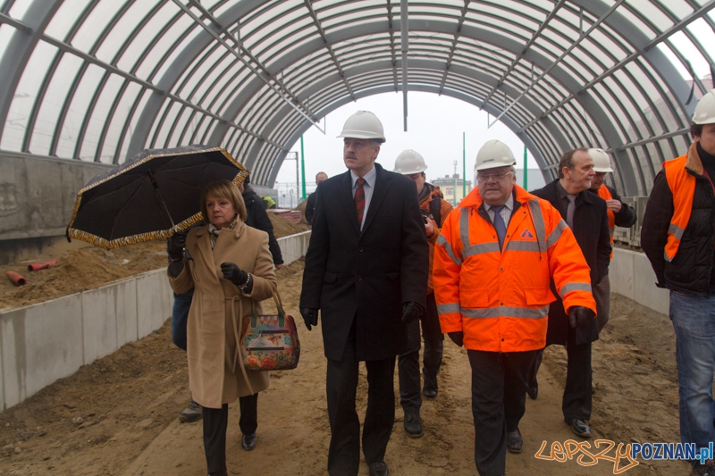 Gospodarska wizyta na poznańskich inwestycjach - budowa PST przy Dworcu Głównym Foto: lepszyPOZNAN.pl / Piotr Rychter Gospodarska wizyta na poznańskich inwestycjach - budowa PST przy Dworcu Głównym Foto: lepszyPOZNAN.pl / Piotr Rychter