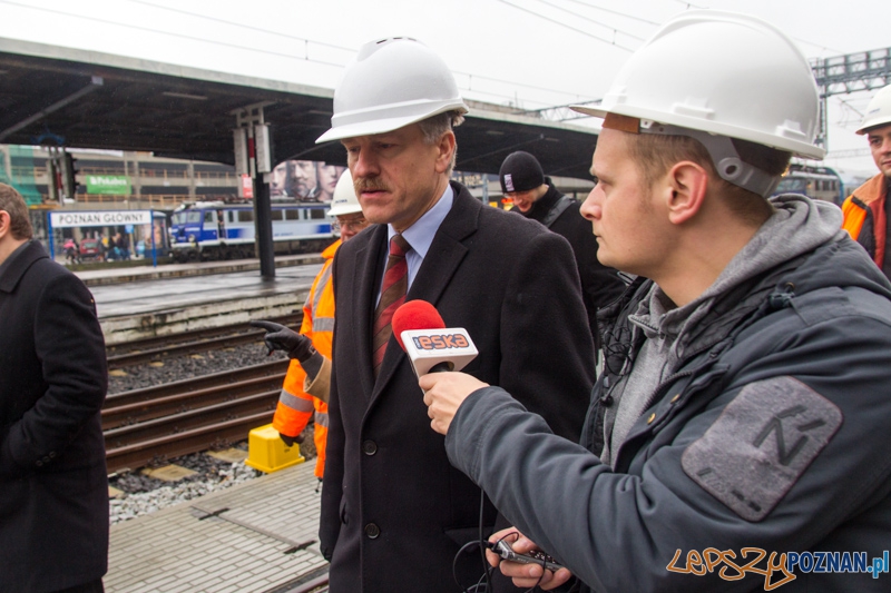 Gospodarska wizyta na poznańskich inwestycjach - budowa PST przy Dworcu Głównym Foto: lepszyPOZNAN.pl / Piotr Rychter Gospodarska wizyta na poznańskich inwestycjach - budowa PST przy Dworcu Głównym Foto: lepszyPOZNAN.pl / Piotr Rychter