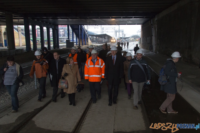 Gospodarska wizyta na poznańskich inwestycjach - budowa PST przy Dworcu Głównym Foto: lepszyPOZNAN.pl / Piotr Rychter Gospodarska wizyta na poznańskich inwestycjach - budowa PST przy Dworcu Głównym Foto: lepszyPOZNAN.pl / Piotr Rychter