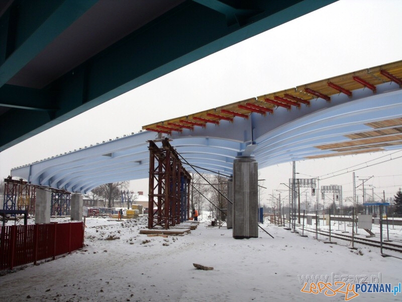 Rośnie wiadukt Kosynierów Górczyńskich Foto: lazarz.pl / Janusz Ludwiczak Rośnie wiadukt Kosynierów Górczyńskich Foto: lazarz.pl / Janusz Ludwiczak