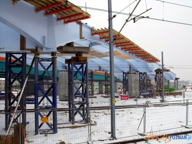 Rośnie wiadukt Kosynierów Górczyńskich Foto: lazarz.pl / Janusz Ludwiczak Rośnie wiadukt Kosynierów Górczyńskich Foto: lazarz.pl / Janusz Ludwiczak