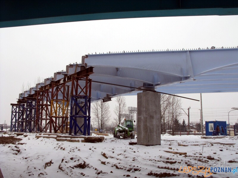 Rośnie wiadukt Kosynierów Górczyńskich Foto: lazarz.pl / Janusz Ludwiczak Rośnie wiadukt Kosynierów Górczyńskich Foto: lazarz.pl / Janusz Ludwiczak
