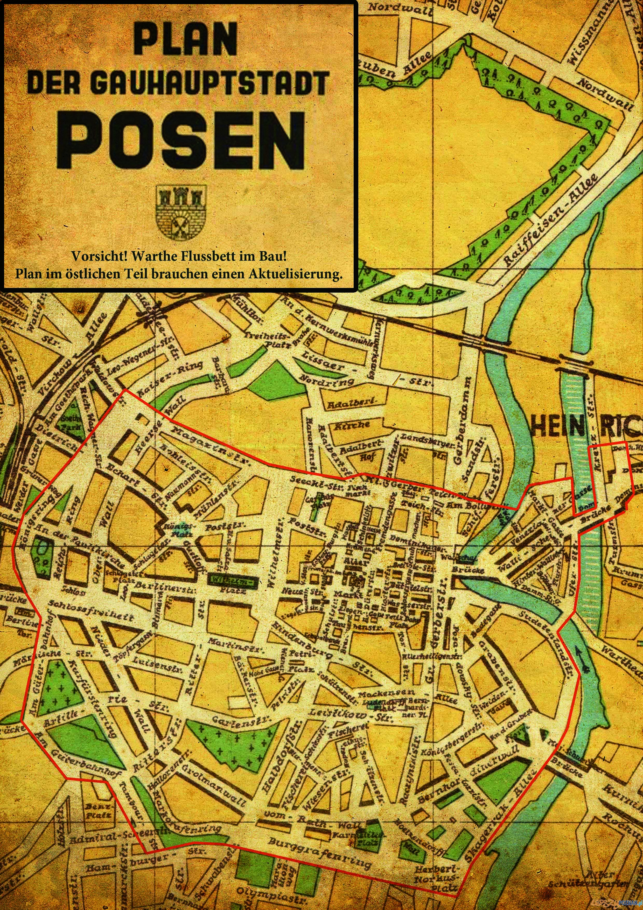 Plan gry "Zakonspiruj Poznań" Foto: Plan gry "Zakonspiruj Poznań" Foto: