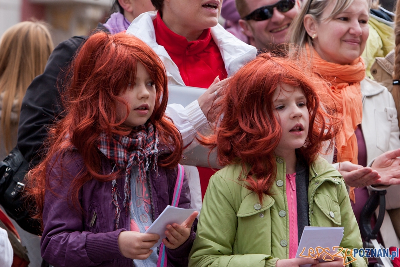Dzień rudych warkoczy w Poznaniu - 20.04.2013 r. Foto: LepszyPOZNAN.pl / Paweł Rychter Dzień rudych warkoczy w Poznaniu - 20.04.2013 r. Foto: LepszyPOZNAN.pl / Paweł Rychter