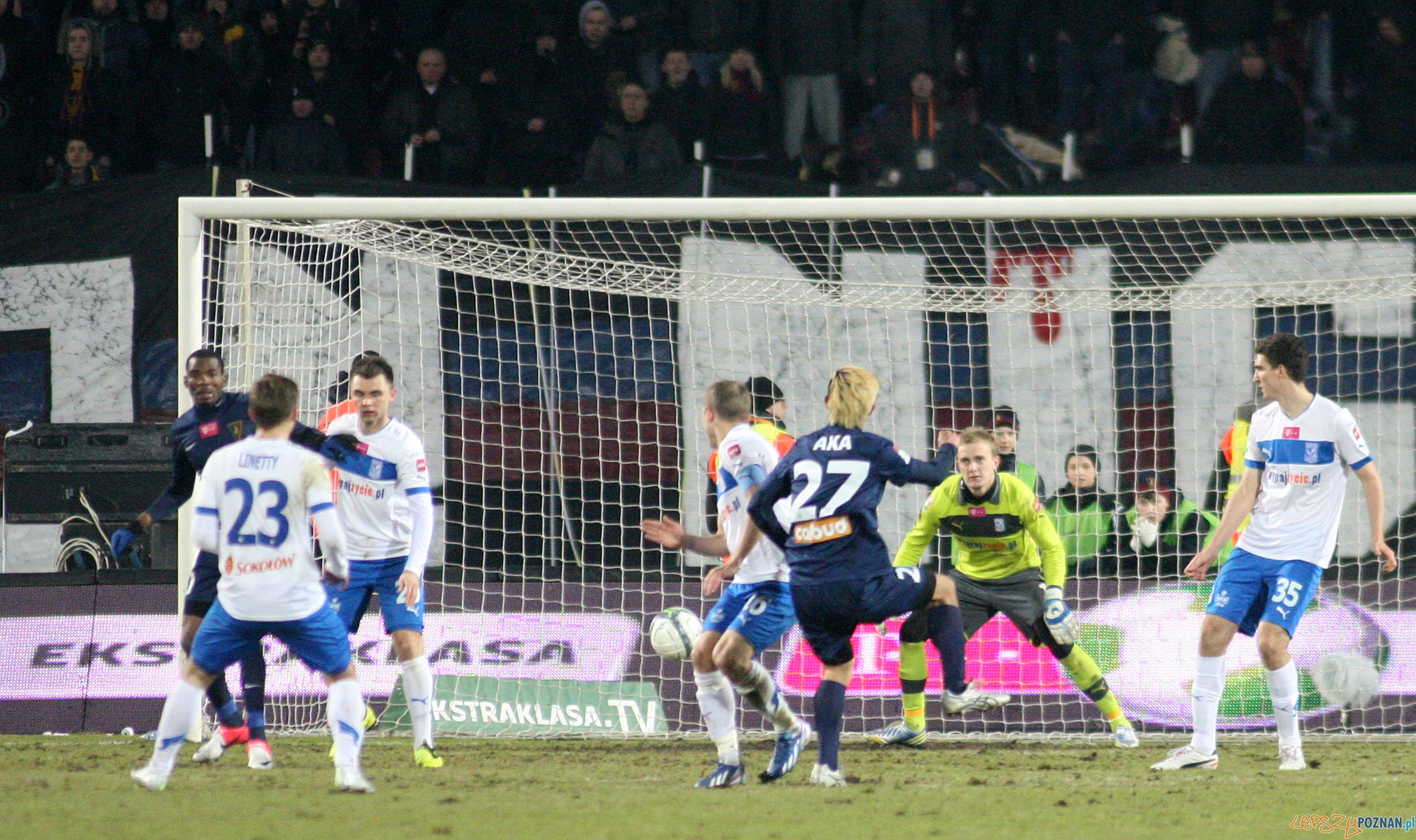 Pogoń Szczecin - Lech Poznań 0:2, 1.04.2013 Foto: x-news Pogoń Szczecin - Lech Poznań 0:2, 1.04.2013 Foto: x-news