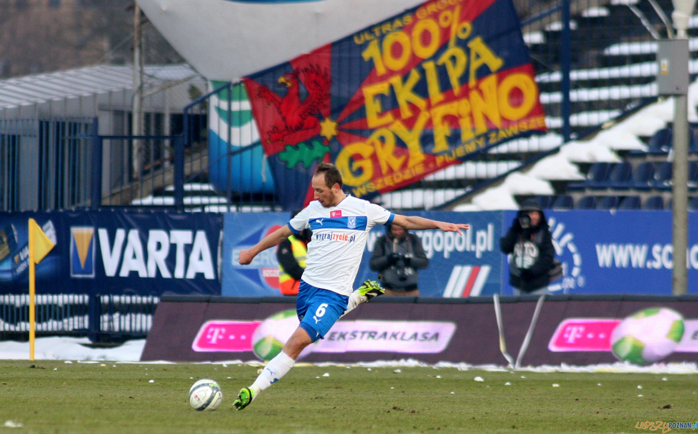 Pogoń Szczecin - Lech Poznań 0:2, 1.04.2013 Foto: x-news Pogoń Szczecin - Lech Poznań 0:2, 1.04.2013 Foto: x-news