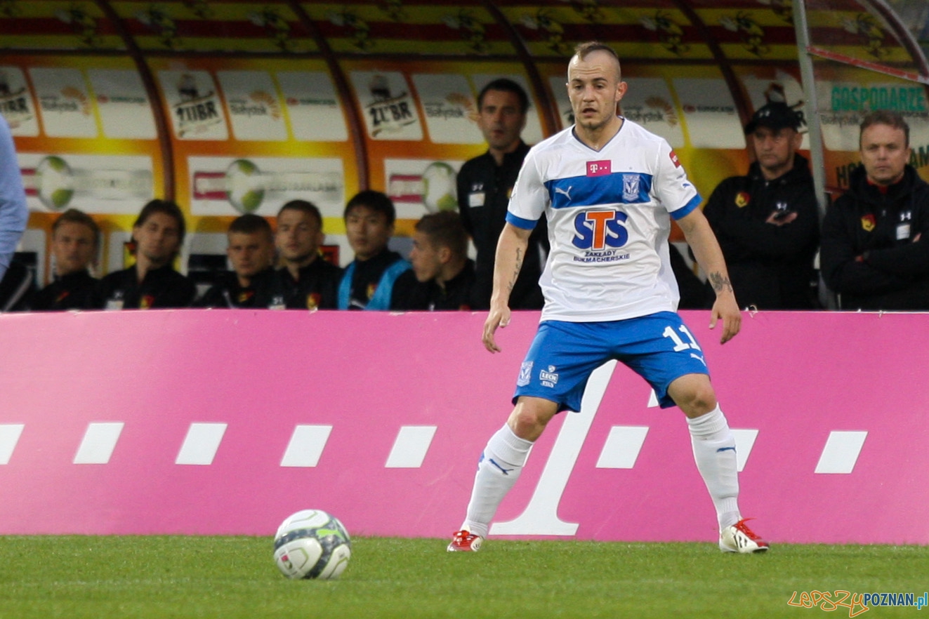 Lech wygrywa z Jagiellonią Białystok 0:1 - Foto: x-news Lech wygrywa z Jagiellonią Białystok 0:1 - Foto: x-news