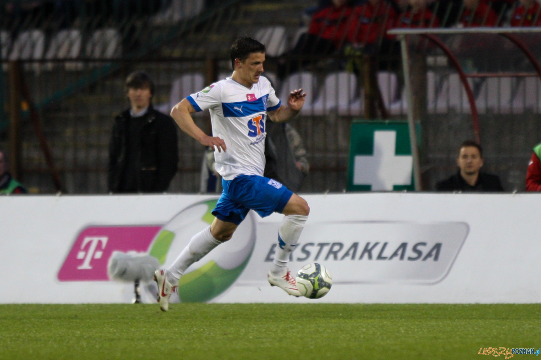 Lech wygrywa z Jagiellonią Białystok 0:1 - Foto: x-news Lech wygrywa z Jagiellonią Białystok 0:1 - Foto: x-news