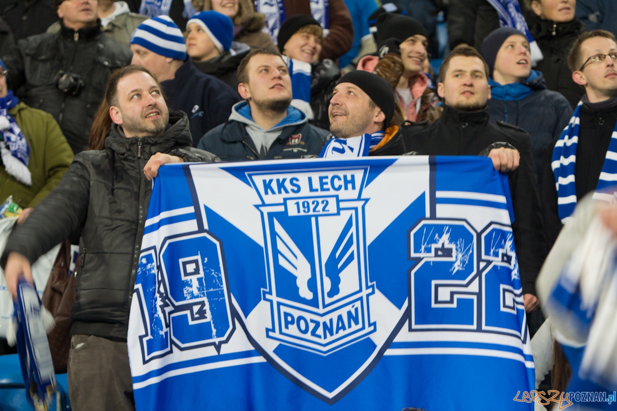 21. kolejka T-Mobile Ekstraklasy - Lech Poznań - Lechia Gdańsk  Foto: lepszyPOZNAN.pl / Piotr Rychter