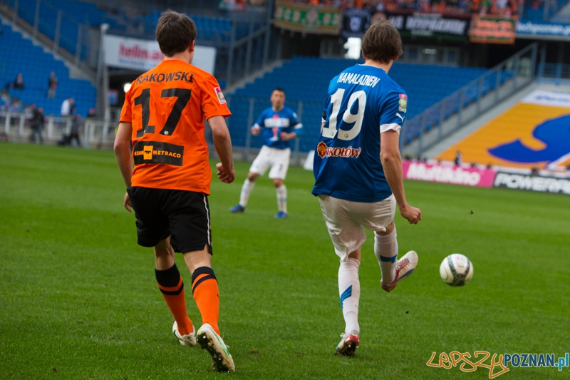 Lech Poznań - Zagłebie Lubin - Stadion Miejski 21/04.2013 r. - Kasper Hamalainen, Adian Rakowski Foto: lepszyPOZNAN.pl / Piotr Rychter Lech Poznań - Zagłebie Lubin - Stadion Miejski 21/04.2013 r. - Kasper Hamalainen, Adian Rakowski Foto: lepszyPOZNAN.pl / Piotr Rychter