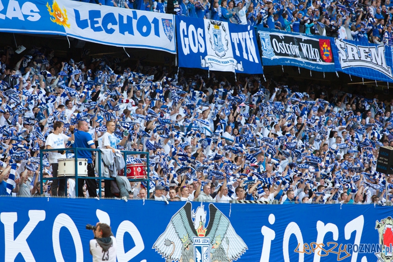 Lech Poznań - Zagłebie Lubin - Stadion Miejski 21/04.2013 r. - najlepsi kibice na Świecie Foto: lepszyPOZNAN.pl / Piotr Rychter Lech Poznań - Zagłebie Lubin - Stadion Miejski 21/04.2013 r. - najlepsi kibice na Świecie Foto: lepszyPOZNAN.pl / Piotr Rychter