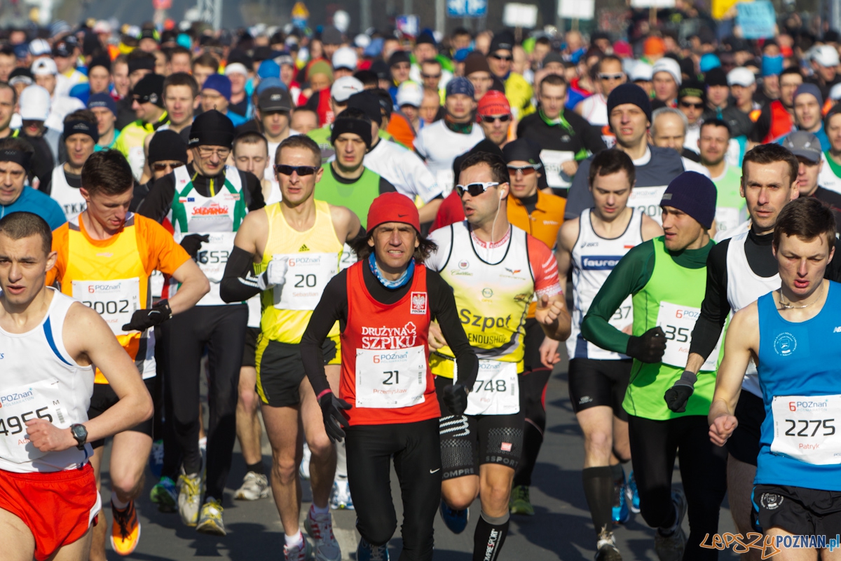 6. Poznań półmaraton - 7.04.2013 r. Foto: lepszyPOZNAN.pl / Piotr Rychter 6. Poznań półmaraton - 7.04.2013 r. Foto: lepszyPOZNAN.pl / Piotr Rychter