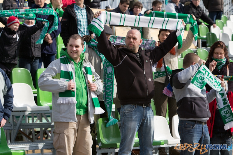 Kibice na meczu Warta Poznań - Olimpia Grudządz - 13.04.2013 r. Foto: lepszyPOZNAN.pl / Piotr Rychter Kibice na meczu Warta Poznań - Olimpia Grudządz - 13.04.2013 r. Foto: lepszyPOZNAN.pl / Piotr Rychter